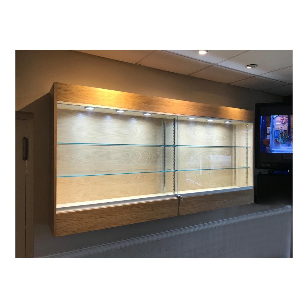Wall Mounted Display Case Acrylic Display Cabinet Made in the UK