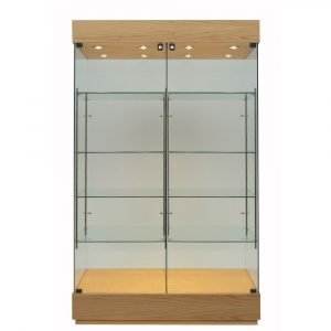 Double-bay Glass Trophy Cabinet