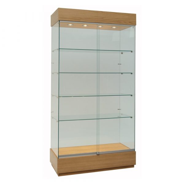 glass display cabinet