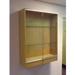 wall mounted trophy cabinets