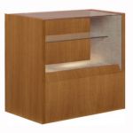 JC12/2 Jewellery counter with glass shelf