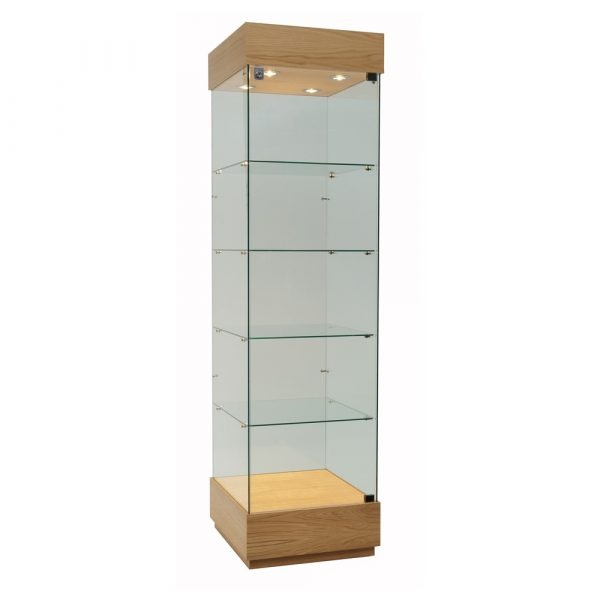 glass display cabinet