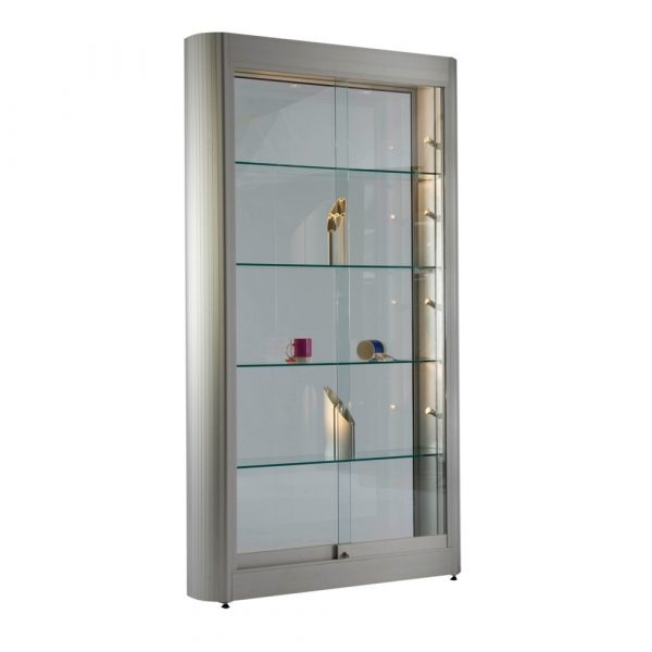 ICON13  Curved Aluminium Cabinet