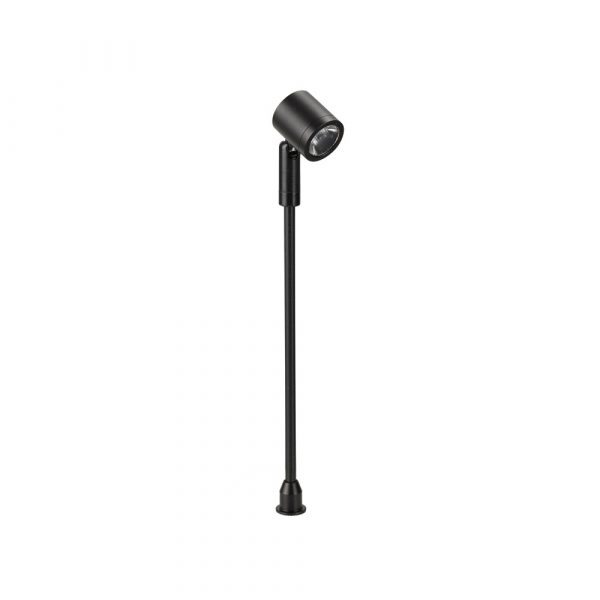 IDS101A 3W BLACK LED STALK SPOT