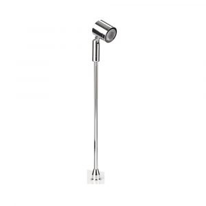 IDS101A 3W SILVER LED STALK SPOT