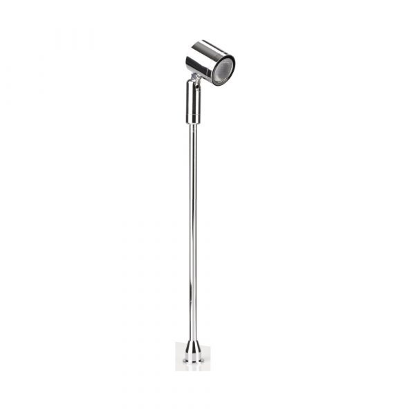 IDS101A 3W SILVER LED STALK SPOT