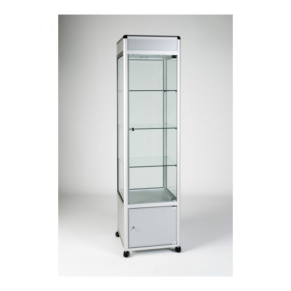 IS12 Aluminium Display Cabinet