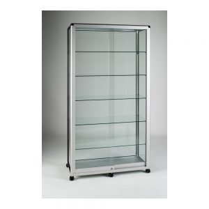 aluminium retail cabinet