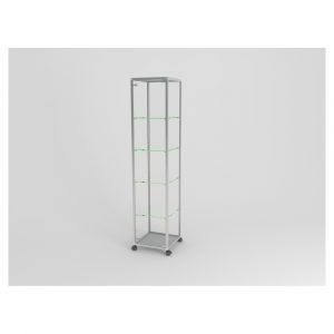 EDGE 10 ALUMINIUM DISPLAY CABINET