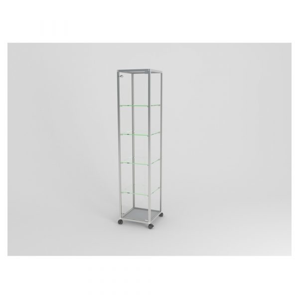 EDGE 10 ALUMINIUM DISPLAY CABINET