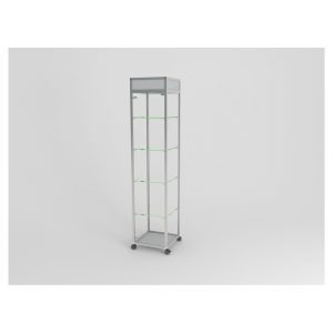 EDGE 11 ALUMINIUM DISPLAY CABINET