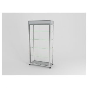 EDGE 14 ALUMINIUM DISPLAY CABINET