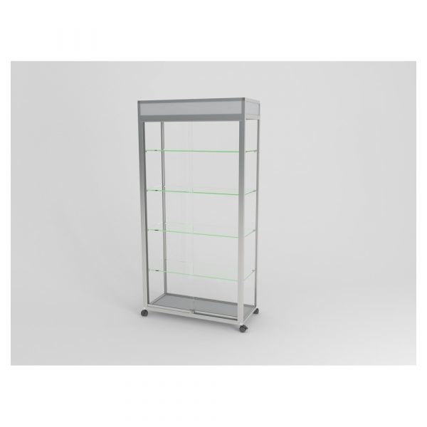 EDGE 14 ALUMINIUM DISPLAY CABINET