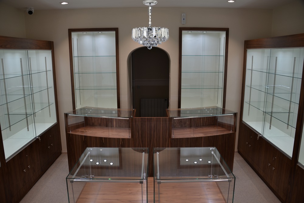 Jewellery display cabinets