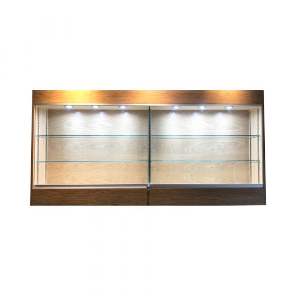 golf club trophy wall cabinet