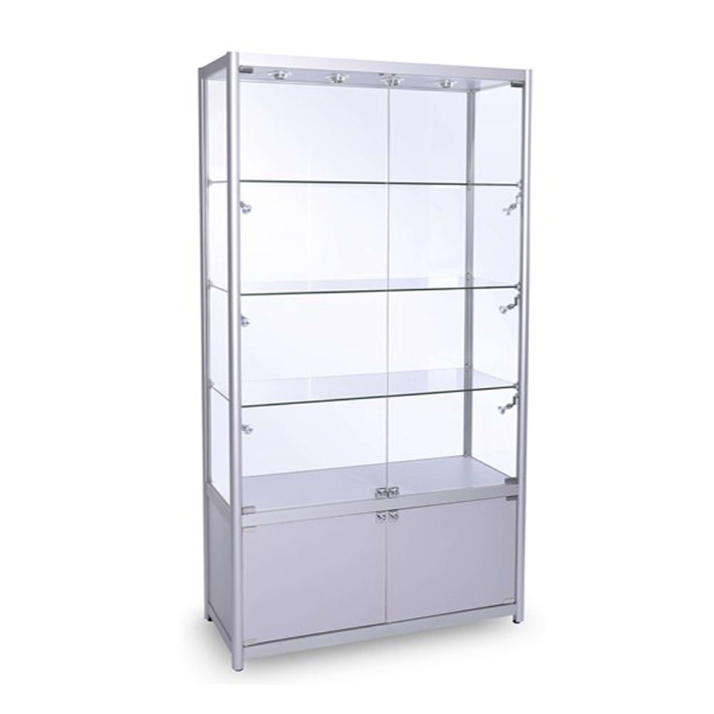Aluminium discount display cabinet