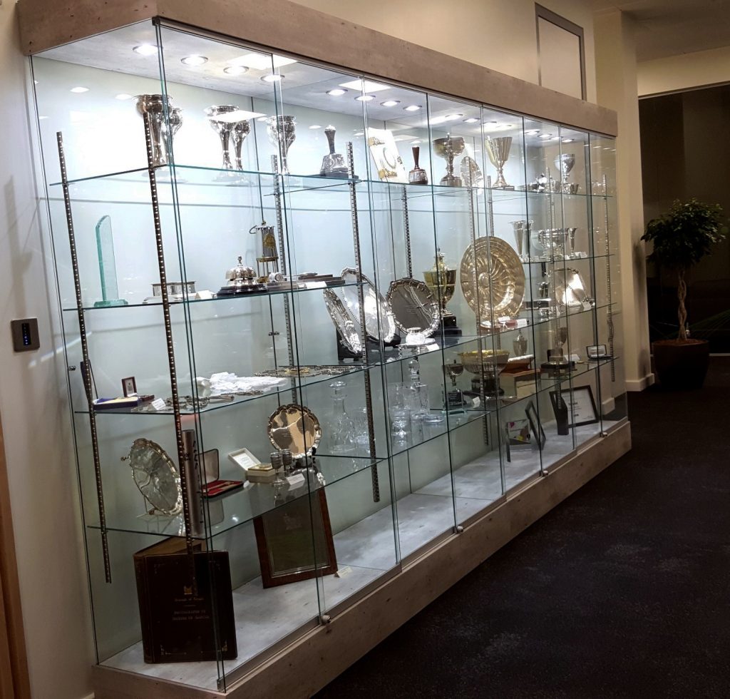 trophy display cabinet