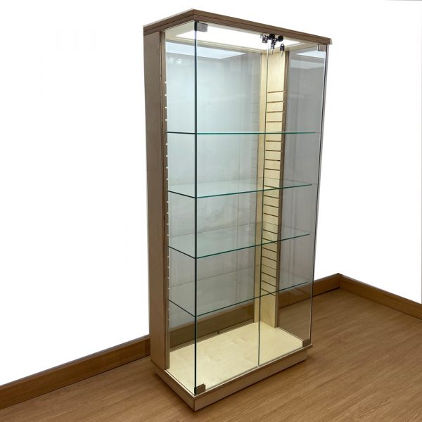 Birch Plywood Display Cabinet