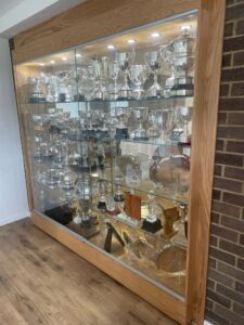 Custom made display cabinets