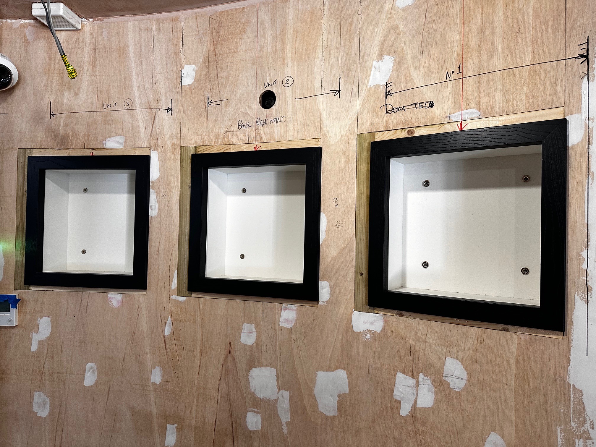 Framed wall displays